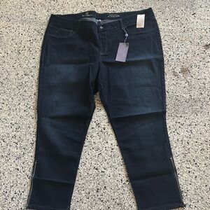 Hot in Hollywood women’s 3X jeans dark wash denim brand new with tags